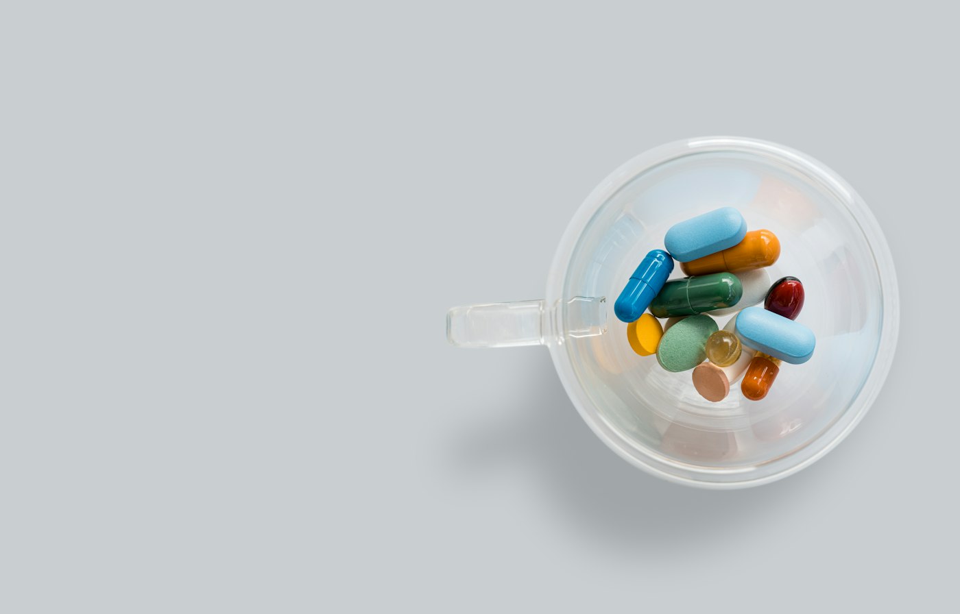 Colorful vitamins and supplements — cold-chain US fulfillment