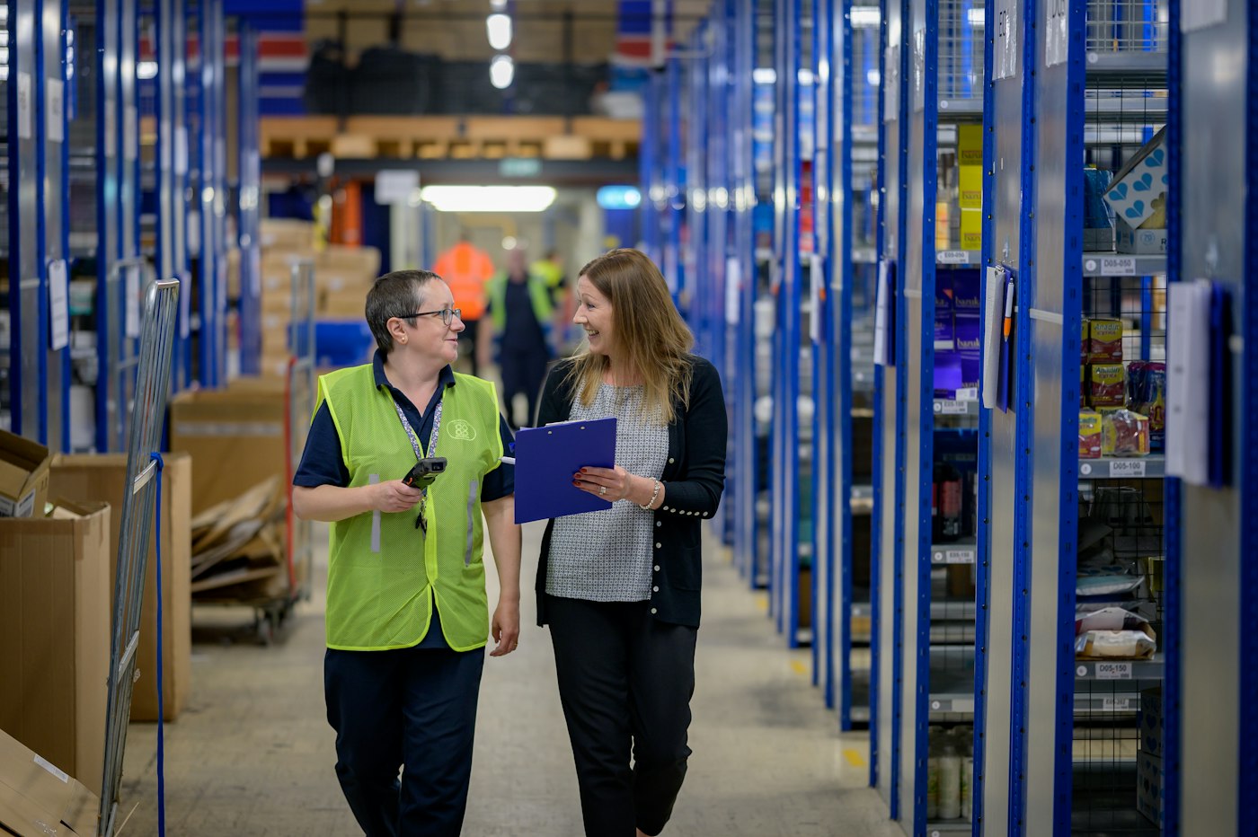 Picking and packing orders at the fulfillment warehouse